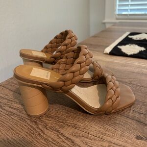 Dolce Vita Tan Braided Heels